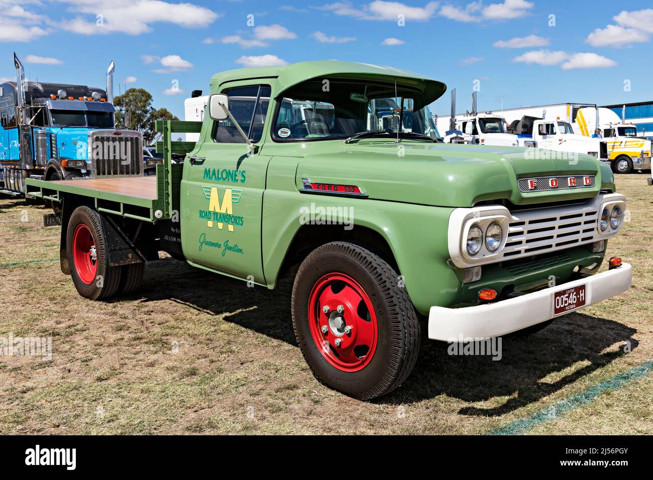 Ford badged tray truck hires stock photography and images Alamy